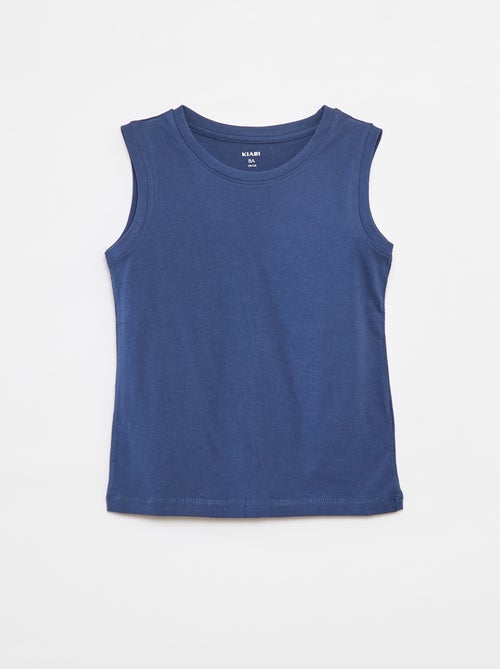 Pack de 2 camisetas de tirantes con cuello redondo - Kiabi