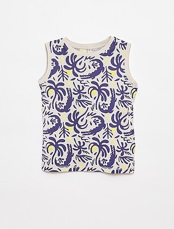 Pack de 2 camisetas de tirantes con cuello redondo