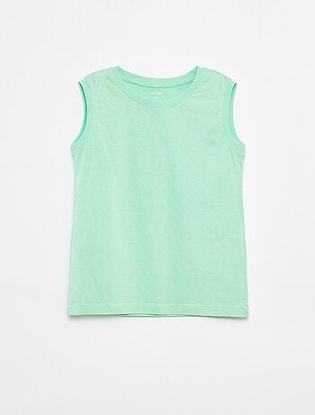 Pack de 2 camisetas de tirantes con cuello redondo