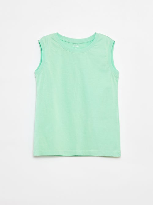 Pack de 2 camisetas de tirantes con cuello redondo - Kiabi