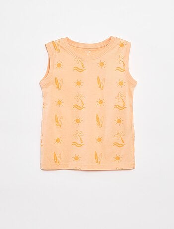 Pack de 2 camisetas de tirantes con cuello redondo