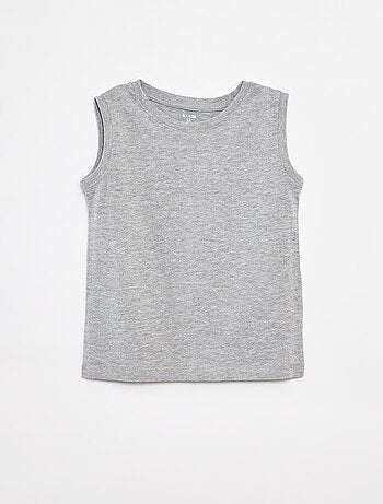 Pack de 2 camisetas de tirantes con cuello redondo