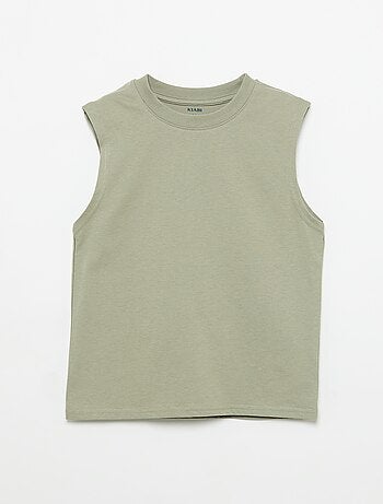 Pack de 2 camisetas de tirantes de cuello redondo