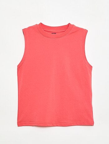 Pack de 2 camisetas de tirantes de cuello redondo