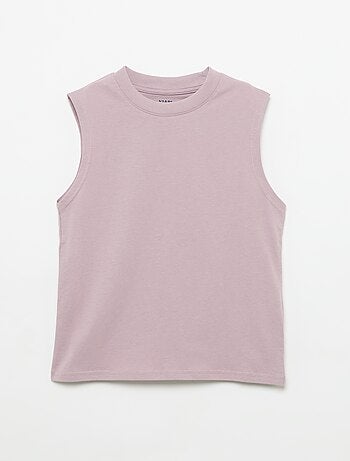 Pack de 2 camisetas de tirantes de cuello redondo