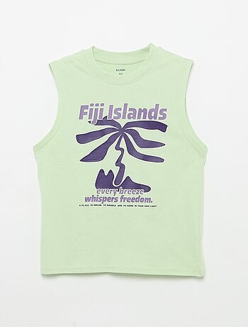 Pack de 2 camisetas de tirantes de cuello redondo