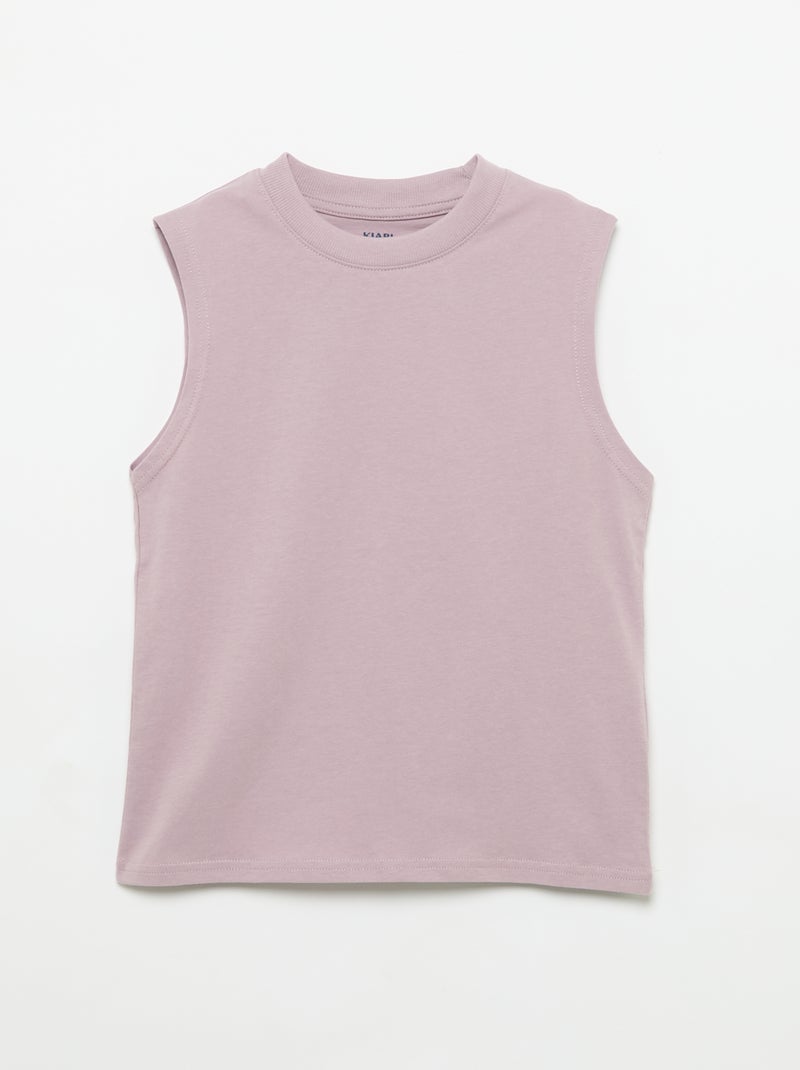 Pack de 2 camisetas de tirantes de cuello redondo Verde - Kiabi