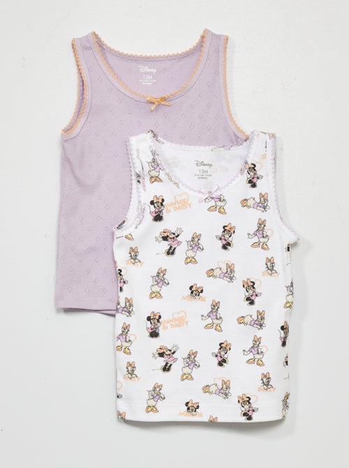 Pack de 2 camisetas de tirantes 'Disney' - Kiabi