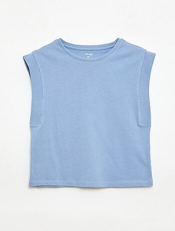 Pack de 2 camisetas de tirantes lisas