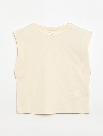 Pack de 2 camisetas de tirantes lisas