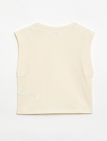 Pack de 2 camisetas de tirantes lisas