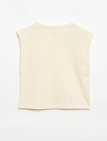 Pack de 2 camisetas de tirantes lisas