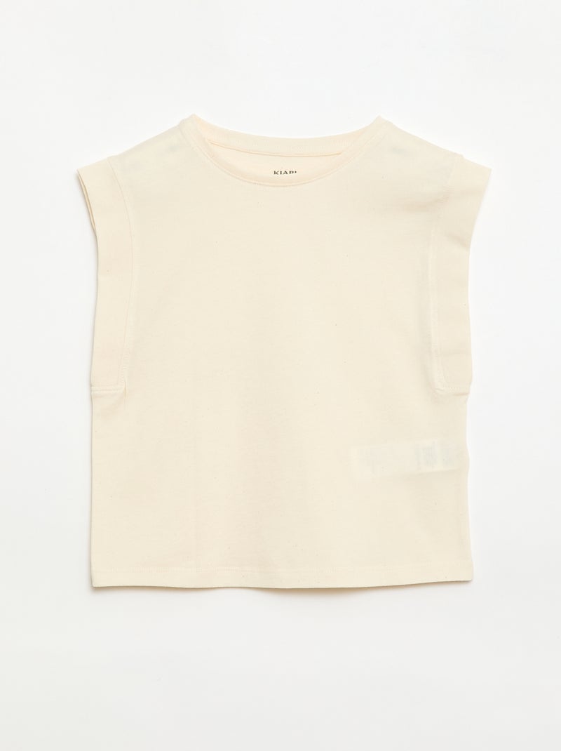 Pack de 2 camisetas de tirantes lisas Rosa - Kiabi