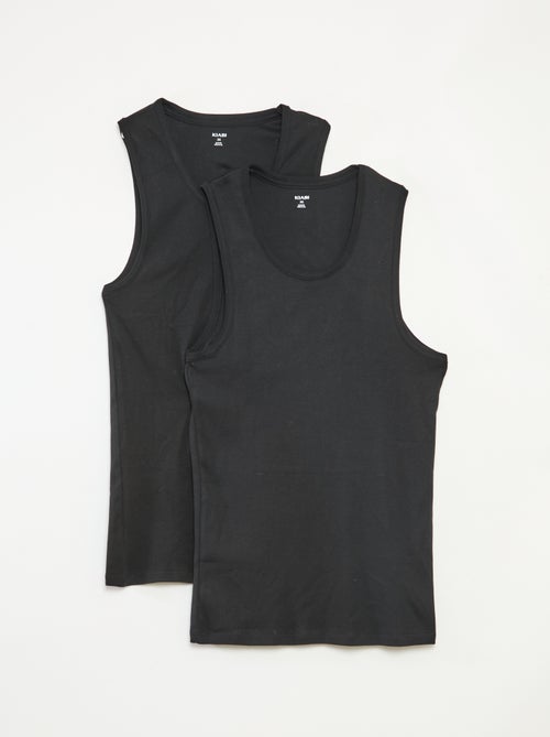Pack de 2 camisetas de tirantes - Kiabi