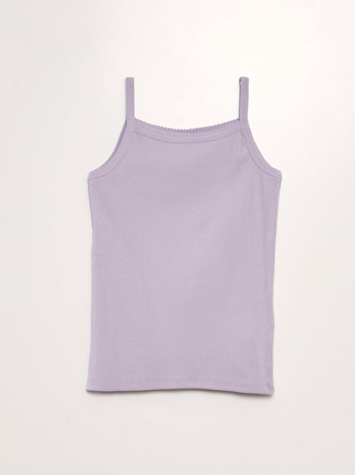 Pack de 2 camisetas de tirantes - Kiabi