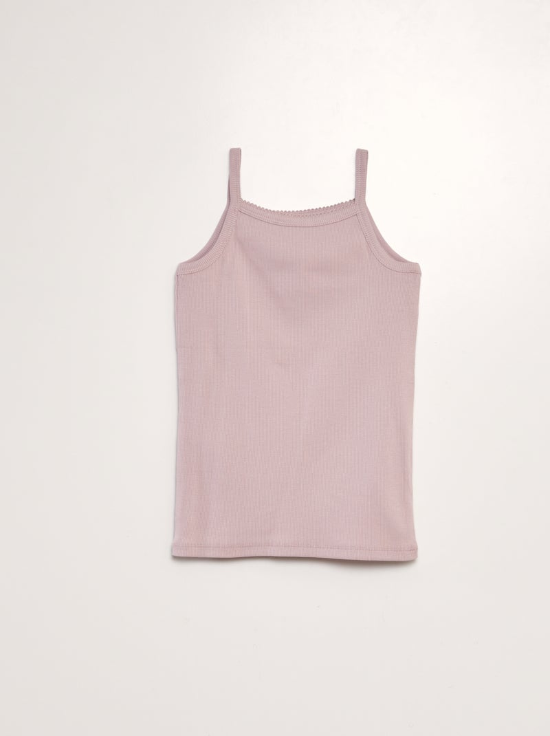 Pack de 2 camisetas de tirantes ROSA - Kiabi