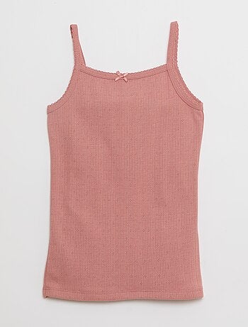 Pack de 2 camisetas de tirantes termorreguladoras de algodón