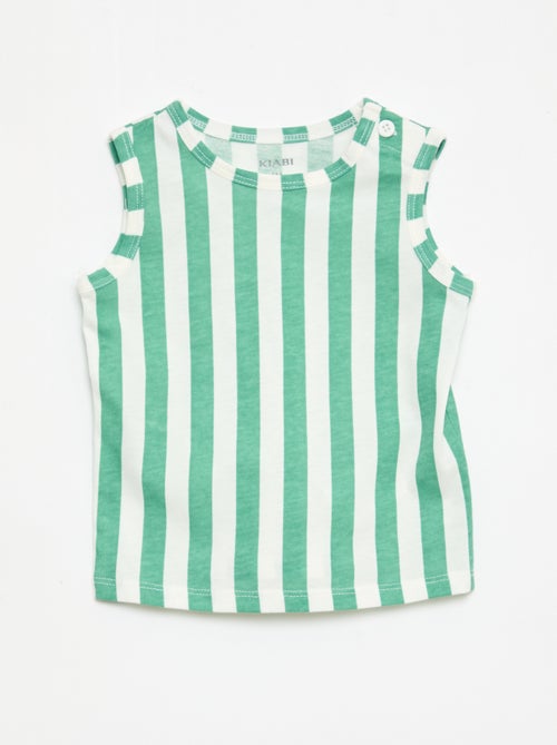 Pack de 2 camisetas de tirantes - Kiabi