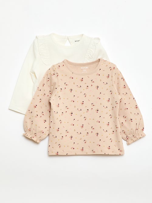 Pack de 2 camisetas estampadas - Kiabi