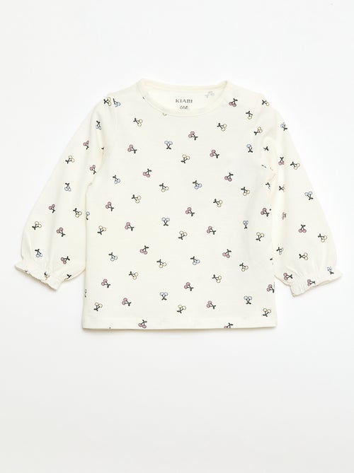 Pack de 2 camisetas estampadas - Kiabi