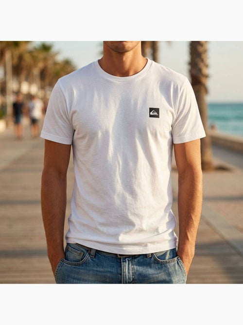 Pack de 2 camisetas hombre algodón cuello redondo o cuello de pico QUIKSILVER - Kiabi