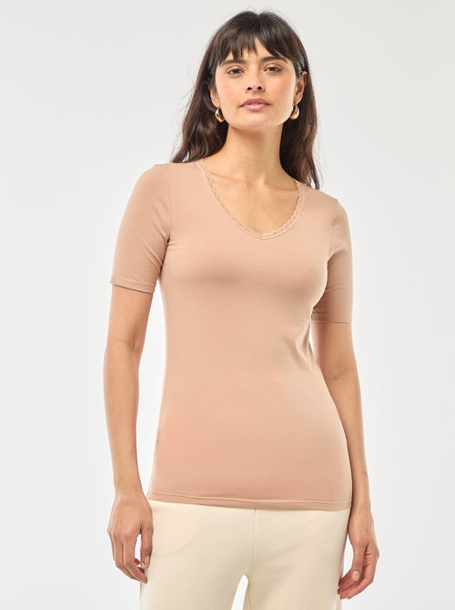 Pack de 2 camisetas interiores - Kiabi