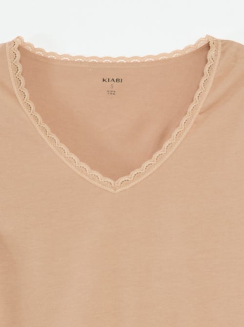 Pack de 2 camisetas interiores - Kiabi