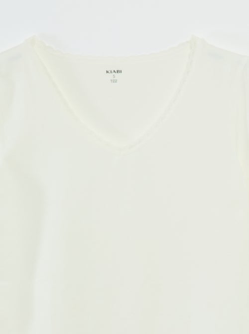 Pack de 2 camisetas interiores - Kiabi