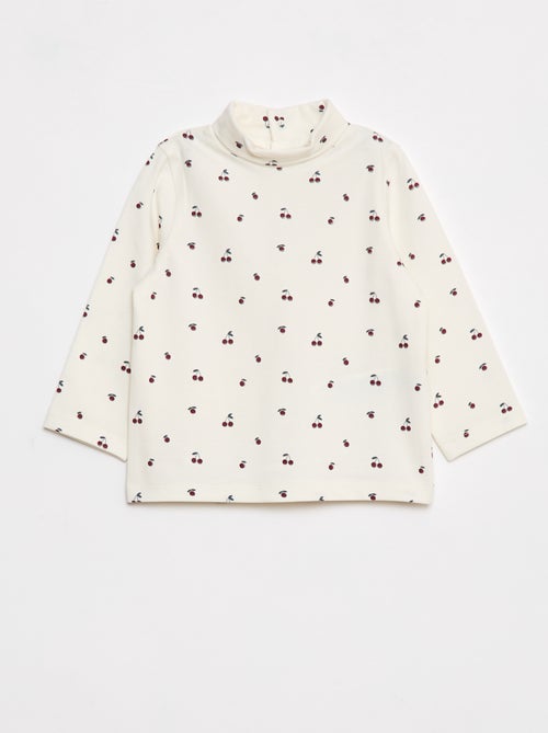 Pack de 2 camisetas interiores de cuello alto - Kiabi