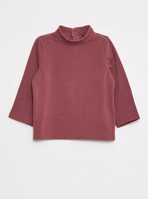 Pack de 2 camisetas interiores de cuello alto - Kiabi