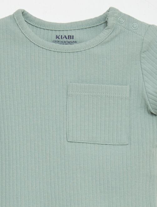 Pack de 2 camisetas lisas - Kiabi