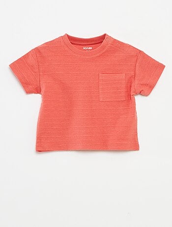 Pack de 2 camisetas lisas de manga corta