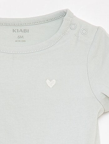Pack de 2 camisetas lisas