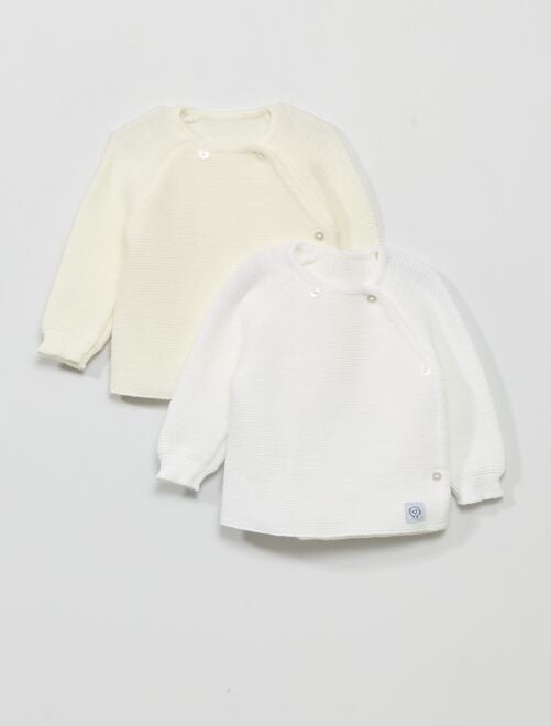 Pack de 2 camisetas 'Manufacture de Layette' - Fabricado en Francia - Kiabi