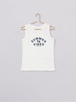 Niño 3-12 años - Pack de 2 camisetas sin mangas 'eco-concepción' - Kiabi