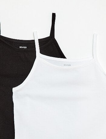 Pack de 2 camisetas sin mangas