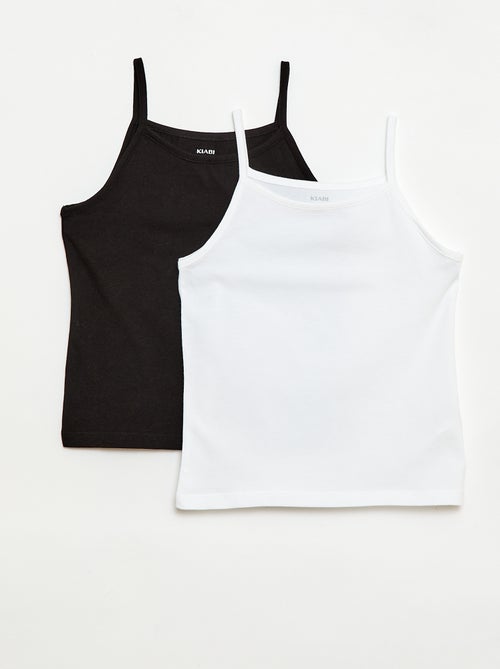 Pack de 2 camisetas sin mangas - Kiabi