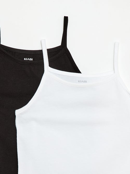 Pack de 2 camisetas sin mangas - Kiabi