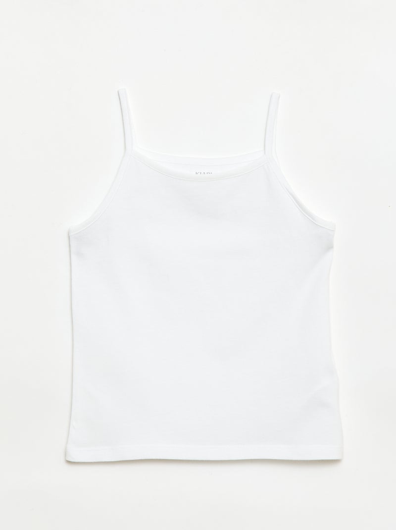 Pack de 2 camisetas sin mangas Negro - Kiabi