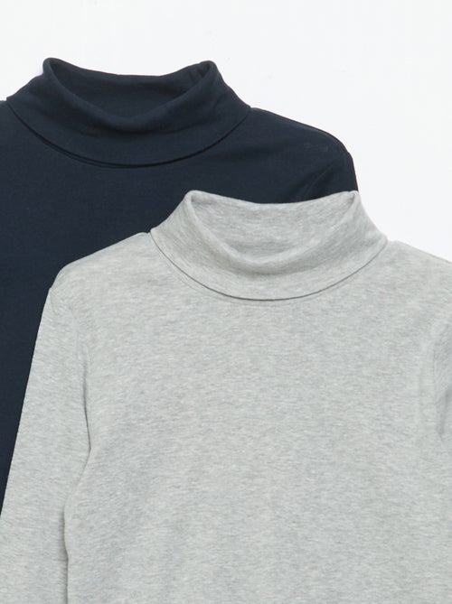 Pack de 2 camisetas térmicas lisas - Kiabi