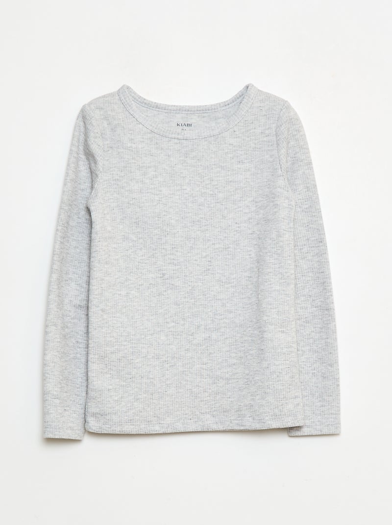 Pack de 2 camisetas termorreguladoras Gris - Kiabi