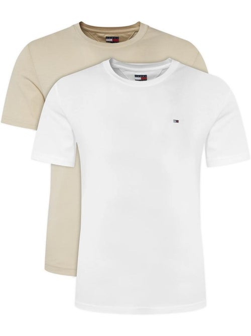 Pack de 2 camisetas tommy hilfiger para hombre - Kiabi Pack de 2 camisetas tommy hilfiger para hombre - Kiabi