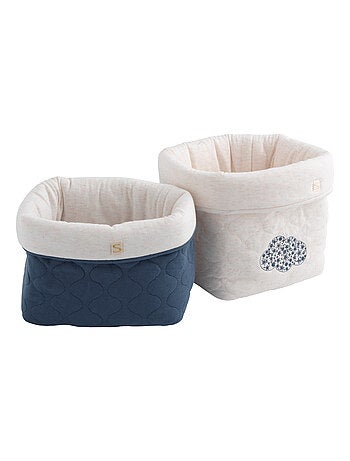 Pack de 2 cestas de algodón - SAUTHON