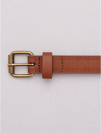 Pack de 2 cinturones finos - Kiabi