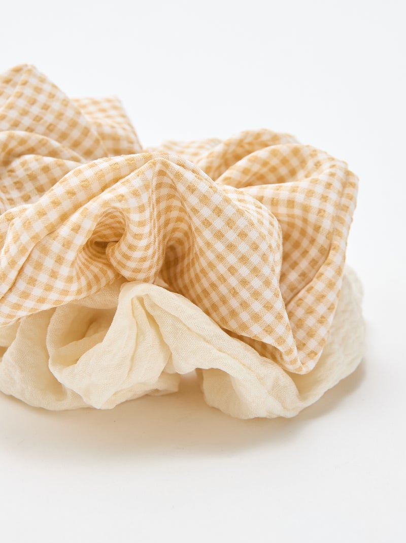 Pack de 2 coleteros grandes Beige - Kiabi