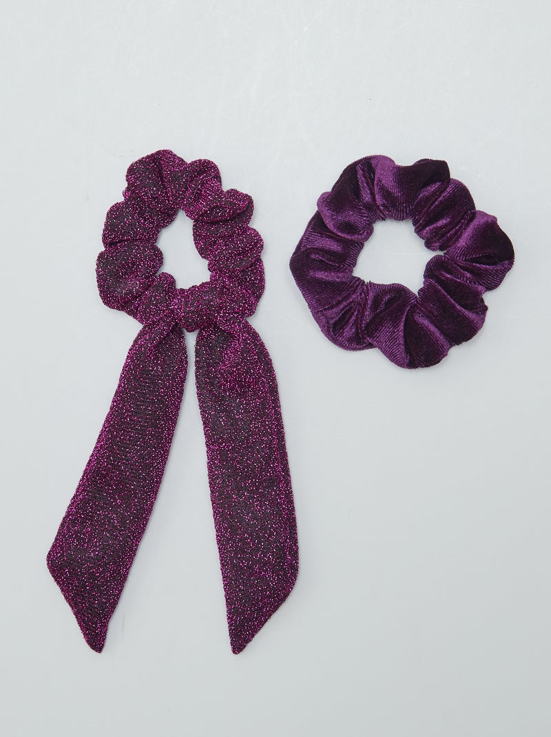 Pack de 2 coleteros 'Halloween' PURPURA - Kiabi