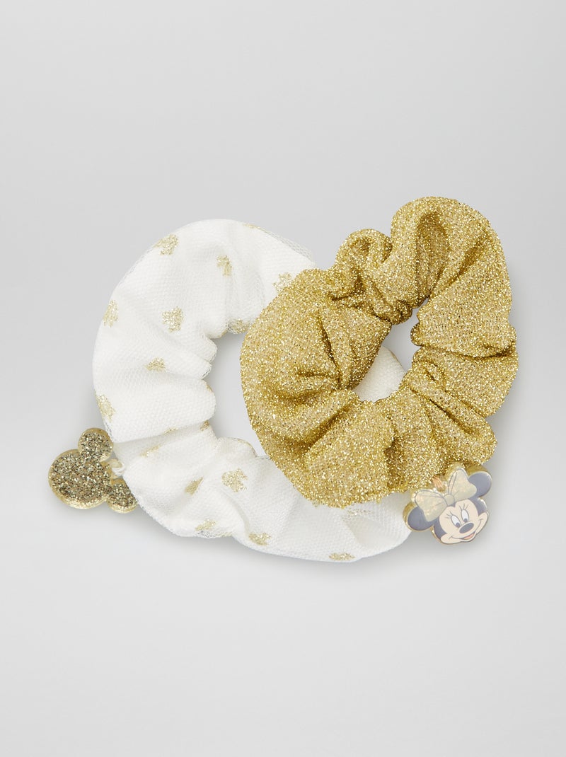 Pack de 2 coleteros 'Minnie' blanco - Kiabi