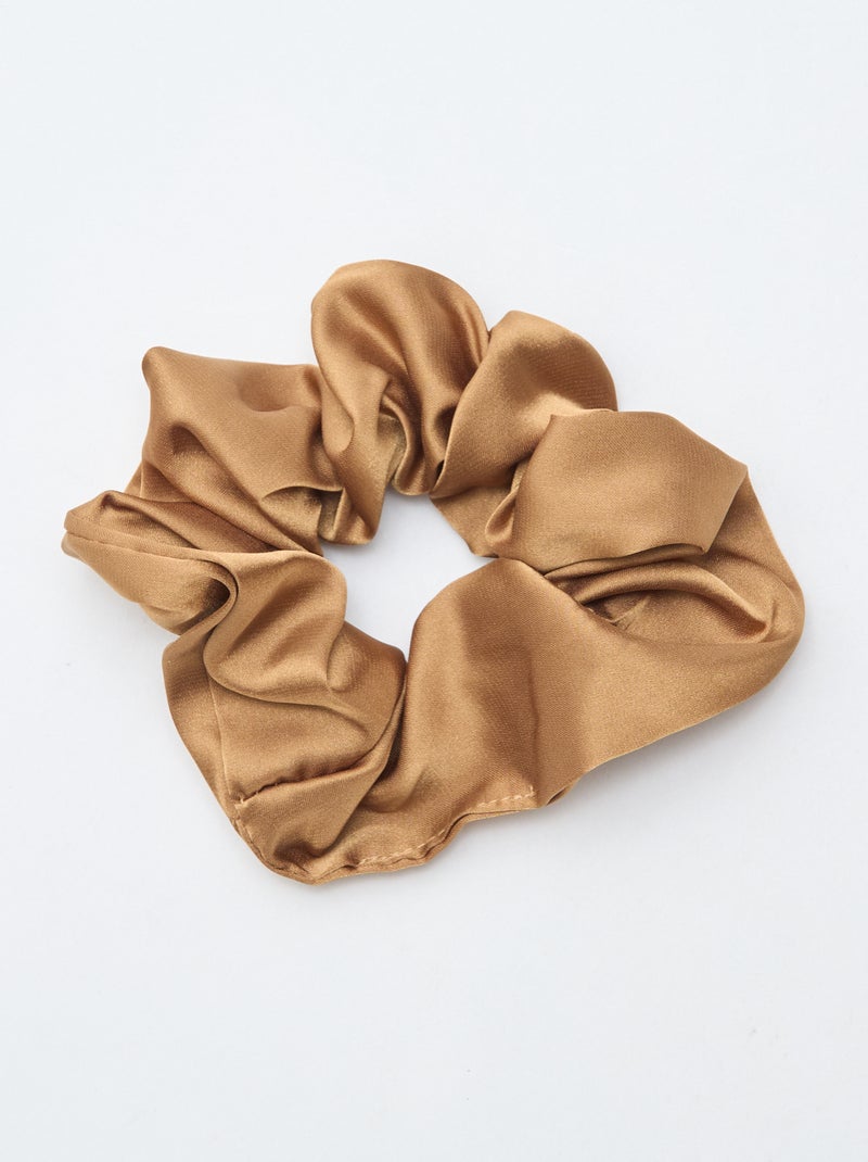 Pack de 2 coleteros satinados Beige - Kiabi