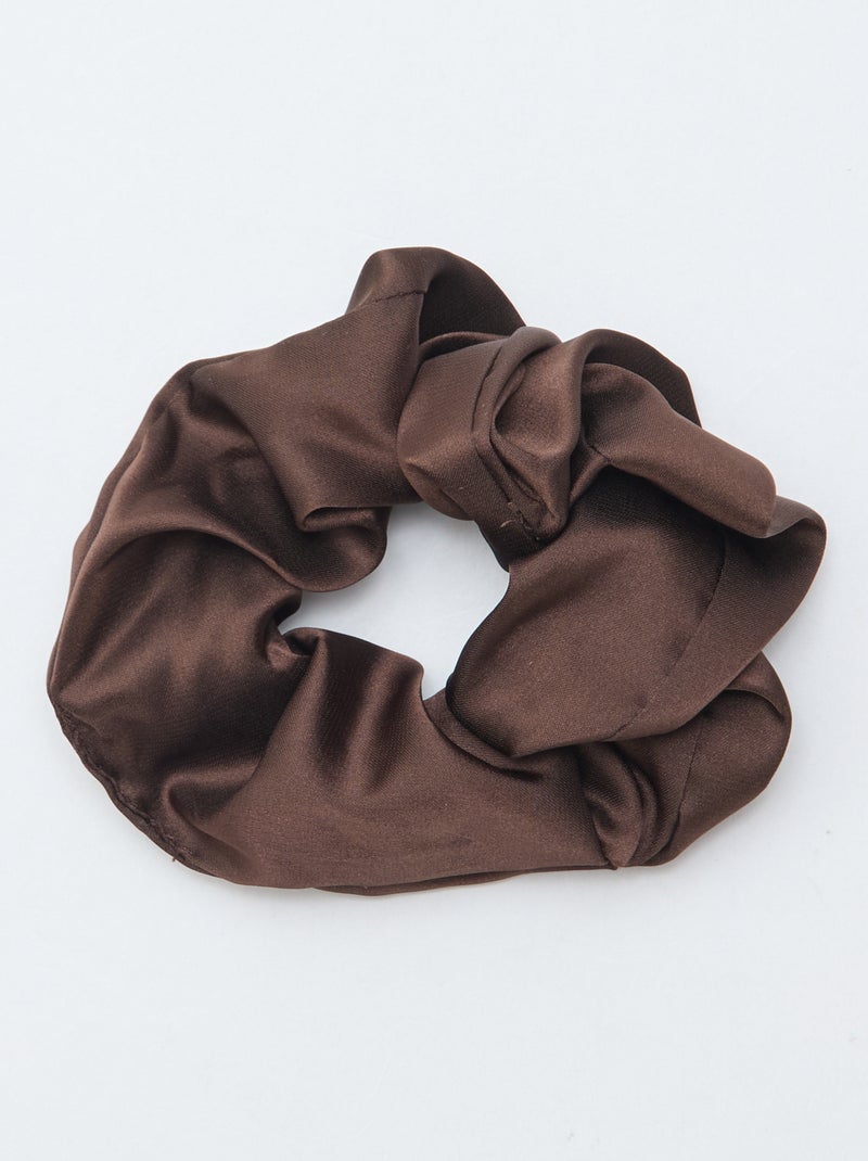Pack de 2 coleteros satinados Marron - Kiabi