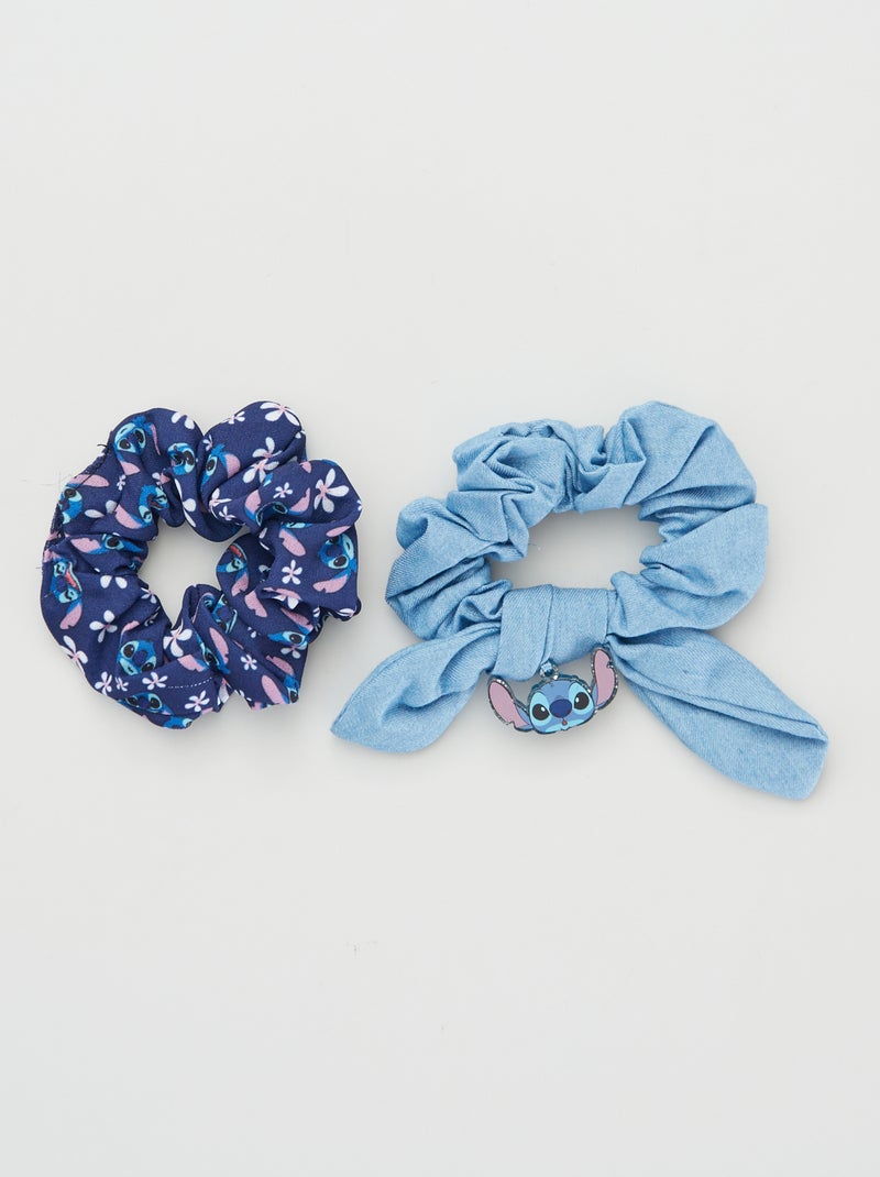 Pack de 2 coleteros 'Stitch' azul - Kiabi